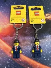 BRAND NEW 2x LEGO LONDON LESTER KEYRING EXCLUSIVE TO LEICESTER SQUARE US Seller