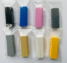 LEGO Part 3007 (Qty 2) 2x8 Brick or Part 3006 (Qty 2) 2x10 Brick NEW!