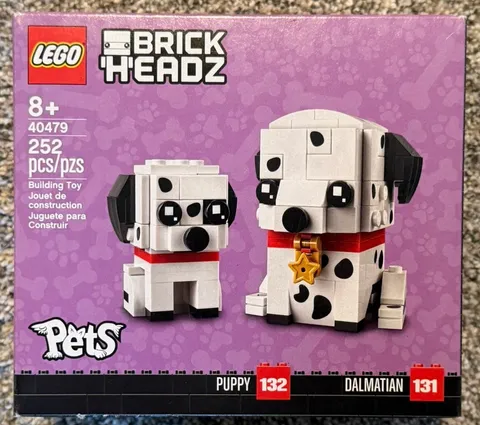 LEGO Brickheadz: Dalmatian & Puppy 40496 New Sealed