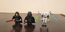 LEGO Star Wars Minifigure Lot Heroes - Villains