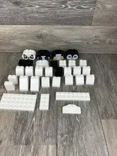 Lego Duplo Black White 31 Pieces Building Blocks Penguin Panda