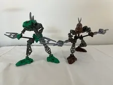 LEGO Bionicle Rahkshi 8587 Panrahk & 8589 Lerahk