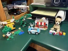 Various Lego Lot 4 Incomplete Sets 21241, 31058, &31138, 40763