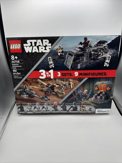 LEGO (66708) Star Wars 3 in 1 Walmart Exclusive 75311 75310 75299  Retired Set🔥