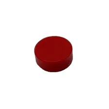 Lego 98138 Red Tile Round 1 x 1 Element 6063445 6284574