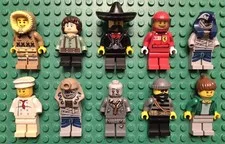 LEGO Bulk Lot Of 10 Minifigures (Condition Varies Depending On Minifigure)
