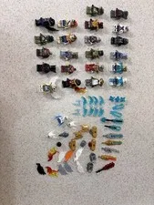 Huge LEGO Legends of Chima Minifigure Lot w/ Accessories and Weapons