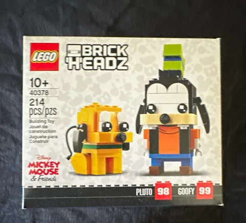 LEGO BrickHeadz 40378 Disney Mickey Mouse & Friends Goofy & Pluto 214pcs 10+
