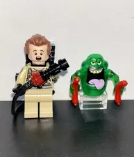 Lego Ghostbusters Slimer & Dr. Peter Venkman Minifigure Dimensions 71241 & 71288