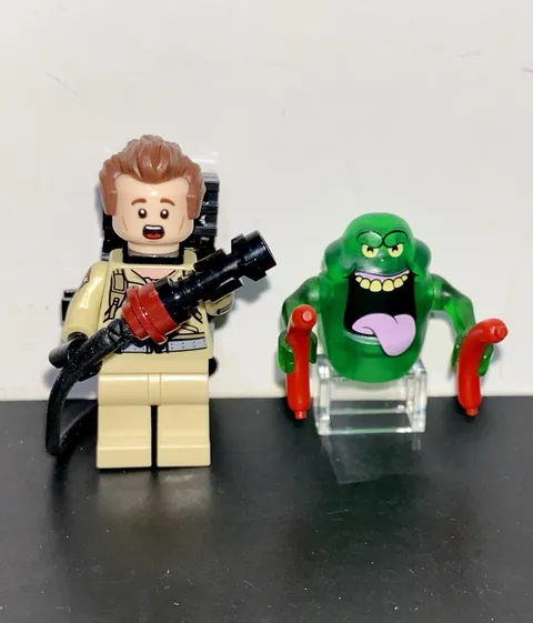 Lego Ghostbusters Slimer & Dr. Peter Venkman Minifigure Dimensions 71241 & 71288