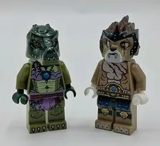 LEGO Chima Crooler & Longtooth Minifigures 70006 (loc022)