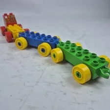 Lego Duplo Lot Cars Train Base Vehicle Toy Parts 3 Pieces Mixed Colors