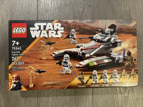NEW SEALED LEGO Star Wars Republic Fighter Tank 75342 Mace Windu Clone Trooper