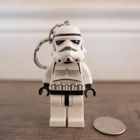 LEGO® Star Wars Stormtrooper Keychain Light Minifig LEDLITE Key Flashlight