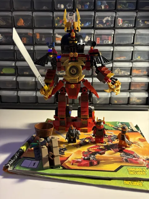 lego ninjago samurai x mech 9448