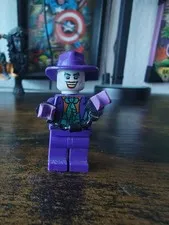 Lego Minifigure DC Super Heroes The Joker w/Fedora hat sh900 sh0900
