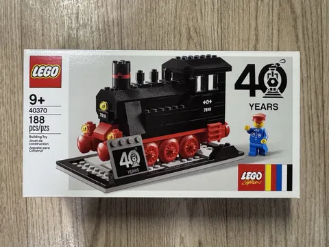 LEGO Promotional: Lego Trains 40th Anniversary Set (40370) ~New / Factory Sealed