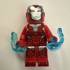 LEGO Rescue Minifigure Red Armor Pepper Potts Super Heroes Avengers 76164 sh665