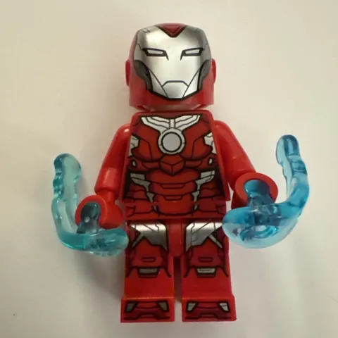 LEGO Rescue Minifigure Red Armor Pepper Potts Super Heroes Avengers 76164 sh665