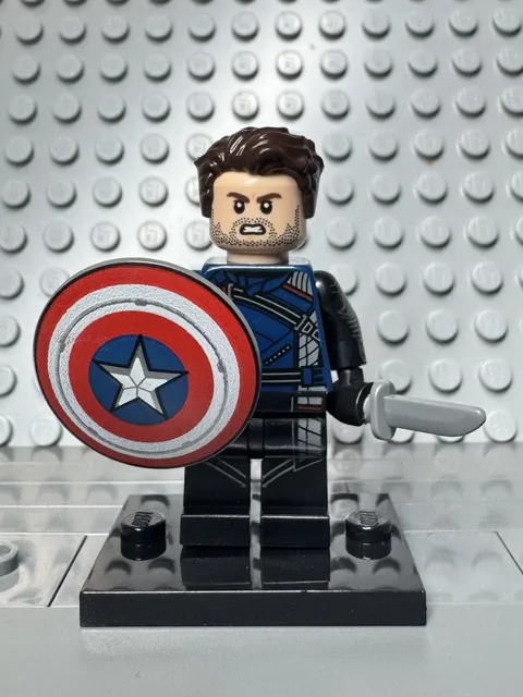 LEGO Winter Soldier minifigure Marvel Studios series 1 ( 71031 )