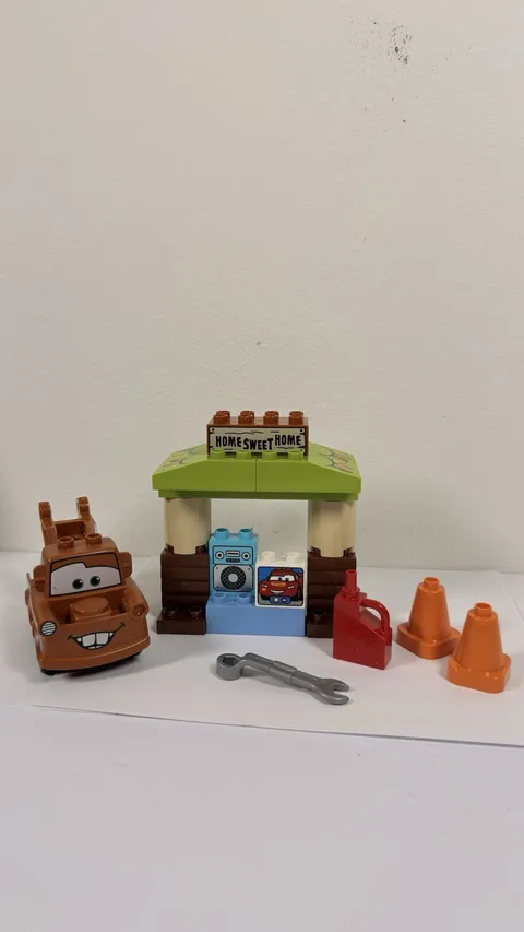 Lego Duplo 10856 Disney Pixar Cars Mater's Shed Complete No Box/manual