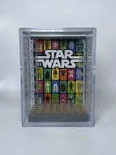 Collectible Force Pack Minifigure Display Case For Lego Star Wars Logo