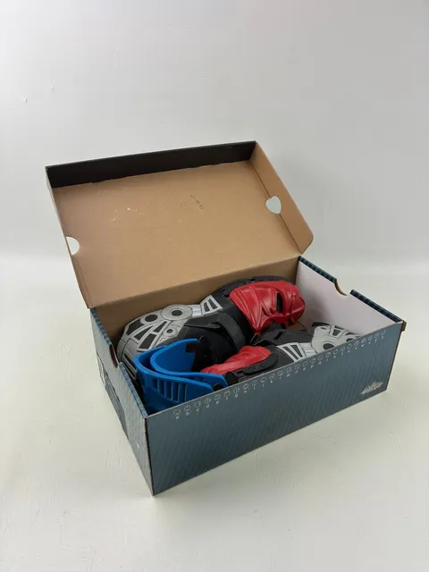 2002 LEGO Bionicle Nike Shoes W/ Red & Blue Mask NEW In Box - 7Y