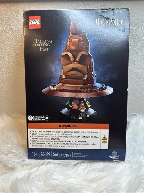 LEGO 76429 Harry Potter Talking Sorting Hat Building Kit NEW Sealed FAST SHIP!