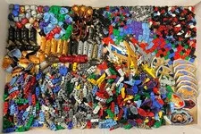 LEGO Brand KNIGHTS KINGDOM Large Buildable Figure HUGE BULK PARTS LOT 8lbs!