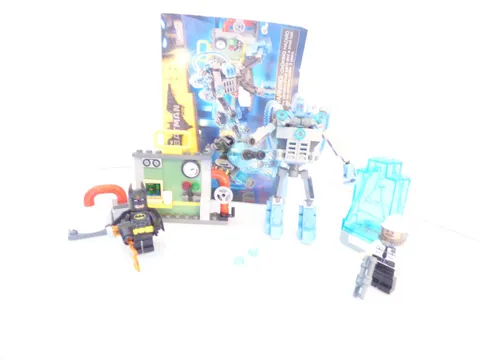 LEGO DC Mr. Freeze Ice Attacks Set 70901 With Instructions & Figures no box