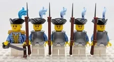 Lego PIRATE Imperial Armada MEDIUM BLUE Soldiers Governor MINIFIGS NEW