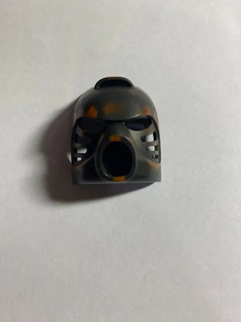 Lego Bionicle Kanohi Mask Hau Infected Black Rusted RARE Exclusive Retired
