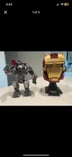Iron Man Lego Helmet And War Machine