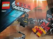 LEGO The LEGO Movie 70817 Batman Minifigure Set, Plastic, Age 7+