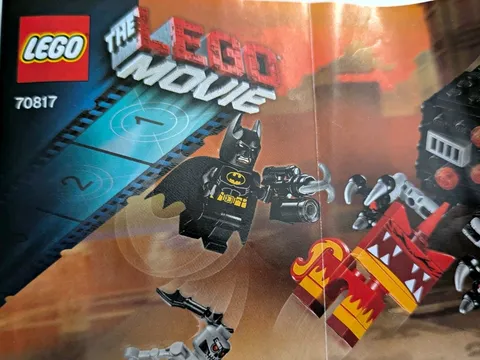 LEGO The LEGO Movie 70817 Batman Minifigure Set, Plastic, Age 7+