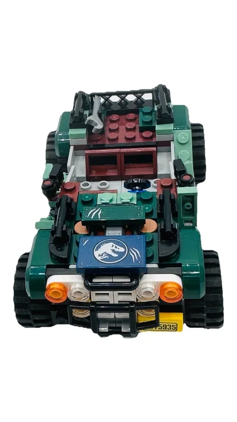 LEGO Jurassic World Off Road Truck Dino Emblem Vehicle MOC Parts Build