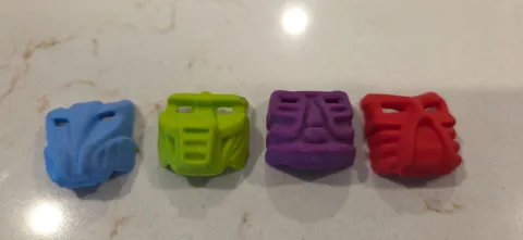 LEGO Bionicle Masks Skull Krana Masks Rare Retired Genuine Lego 