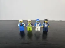 LEGO Speed Champions Minifigures of 4 Racing Drivers Dodge Chevrolet Camaro