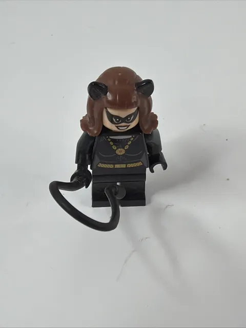 DC Comics Catwoman Custom Lego Minifigure Batman Classic TV Series DC 76052