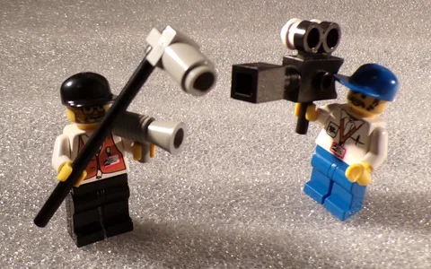 NEW LEGO Director And  Cameraman Minifigures Movie Studios 1411