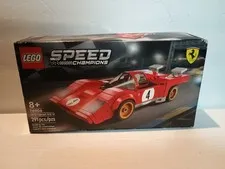 Lego 76906 Speed Champions 1970 Ferrari 512M - New Sealed in Box Some Box Damage