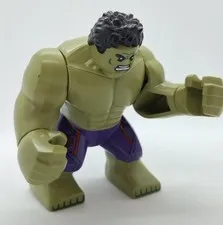 LEGO Marvel Hulk sh0173 Avengers Age of Ultron Minifigure 76031 76041 READ