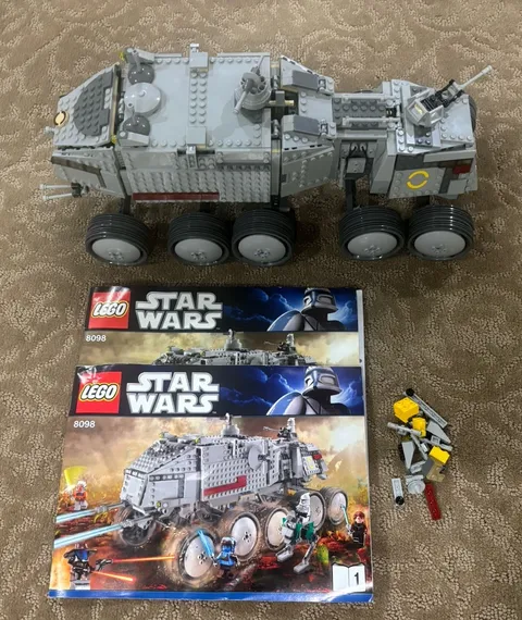 LEGO Star Wars: Clone Turbo Tank (8098) build only tank as shown
