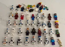 LEGO Minifigure Lot Star wars marvel Minecraft and more. Read description!!! C