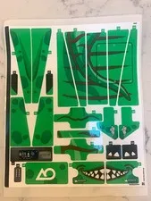 LEGO STICKER SHEET for 42224, Sheet 2, Porsche 911 GT3 R REXY AO Racing, New!