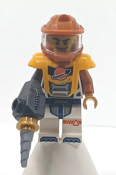 LEGO® City Astronaut Minifigure Space Exploration Orange Helmet 60434 cty1709