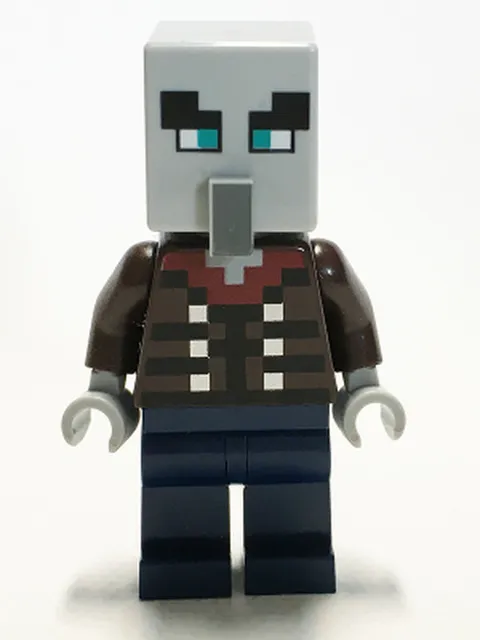 Illager (Vindicator) - Wide Eyes - Used LEGO