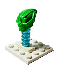 LEGO Spider-Man 1 Green Goblin Minifigure Headgear Mask Part spd005a 1374