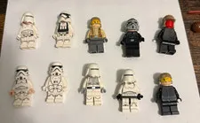 Lot 10 Stormtrooper Haul, Mini Figures see pics unique torso and helmets + BONUS