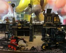 LEGO Batcave 2012 (No minifigs) complete with vehicles